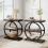 Tribesigns Tribesigns Side Table 3-Tier Side Table Narrow Wood, Coffee Table with Metal Frame 6