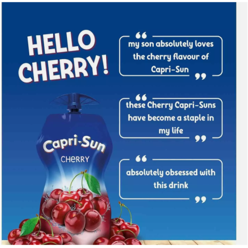 Capri Sun cherry 15 x 330ml 2