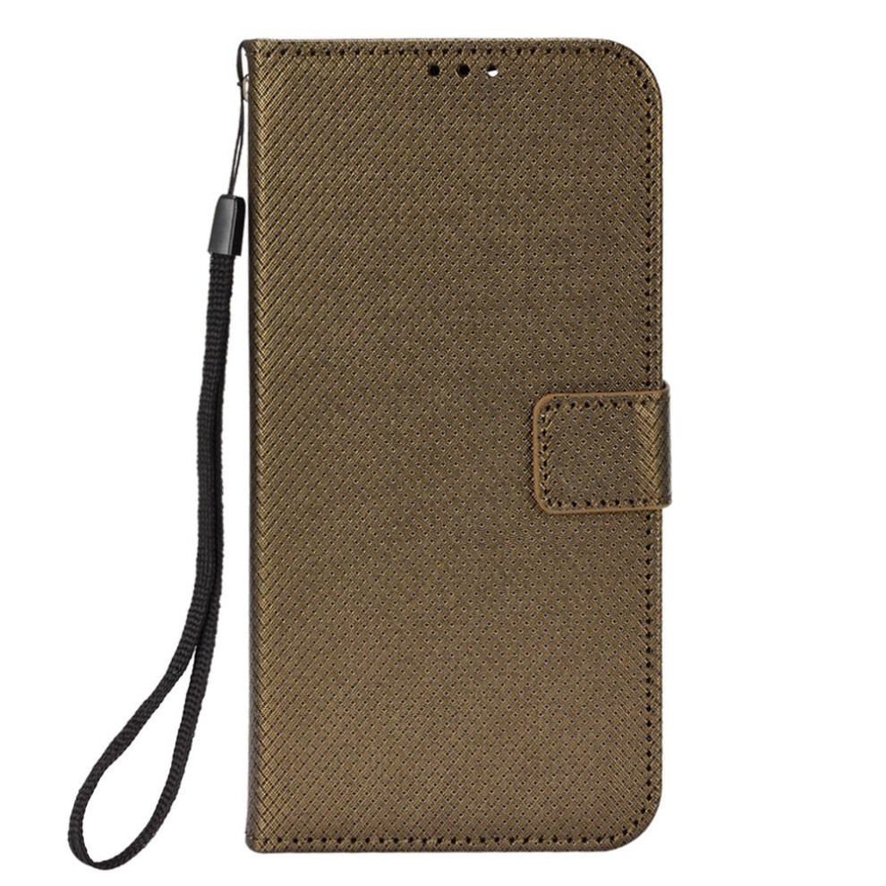 (Brown) Case For Iphone 13 Pro Cover Card Holder Magnetic Wallet Kickstand Brown 764549387441