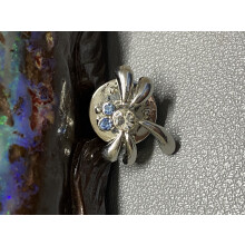 Titanium Steel Dragonfly Tie Pin
