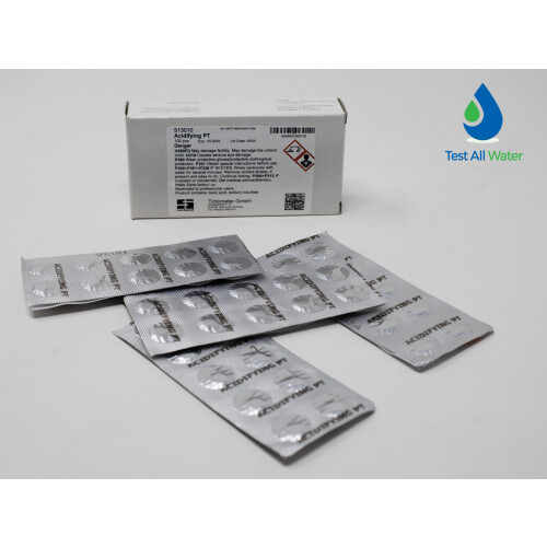 Acidifying PT Tablets Foil
