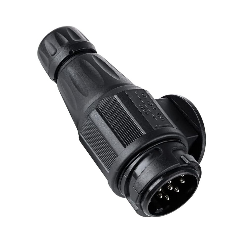 13 Pin Trailer Plug, 12V Waterproof 13 Pin Trailer Plug Connector 799487933528