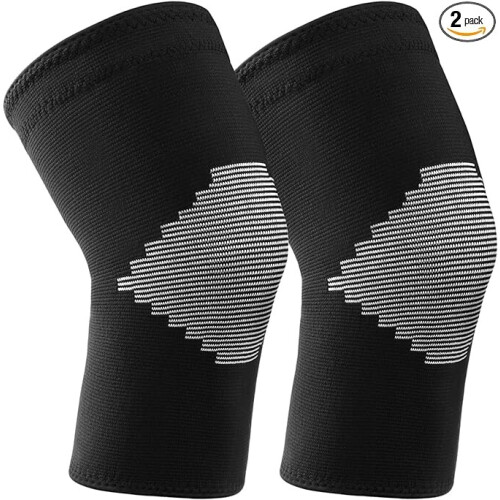 Genouillère 2 Pack - Manchons de compression pour l'arthrite