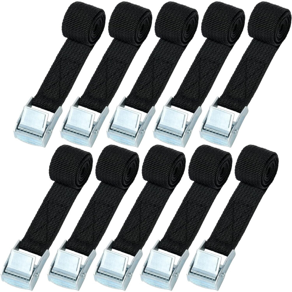 Tie Down Straps, 10 Pack Heavy Duty Tensioning Belts 799487933702