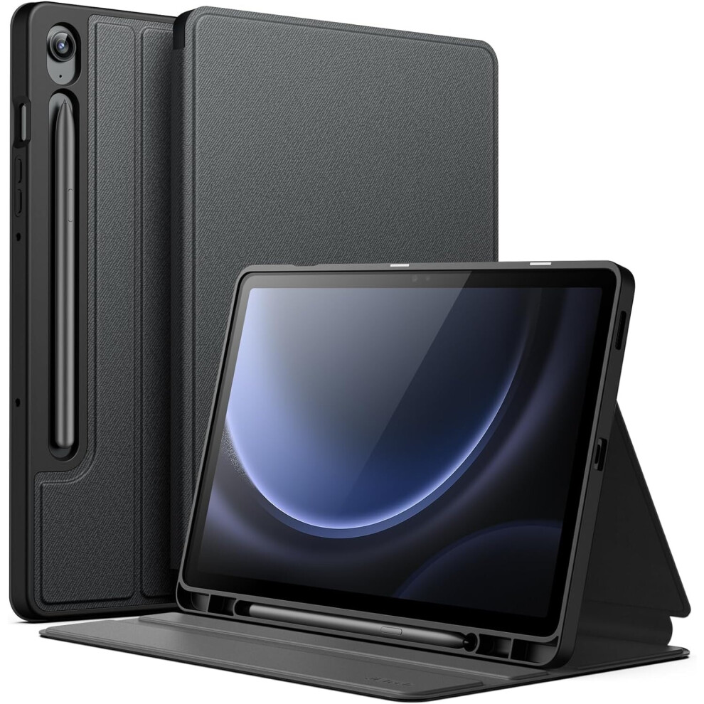 Slim Folio Stand Protective Tablet Cover Black 799487932088