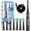 Brosse à dents électrique rechargeable avec 8 têtes de brossage 1
