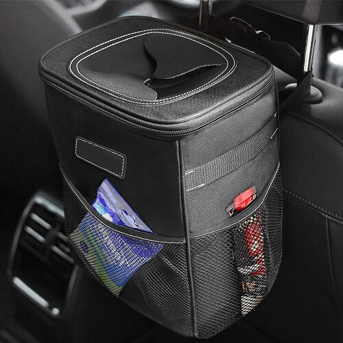 Car Bin, Leak-Proof Car Bin for Tidy Use
