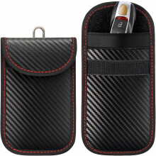 2 PACK Tasche für Autoschlüssel, Autoschlüssel Signal Blocking Tasche für Auto