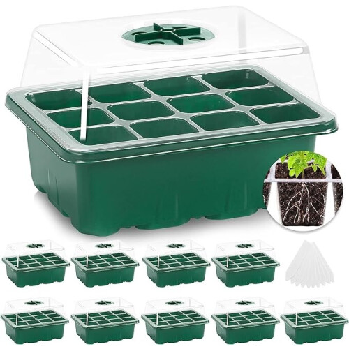 Plateau de semences, 10 paquets de 120 cellules, plateau de semences réutilisable