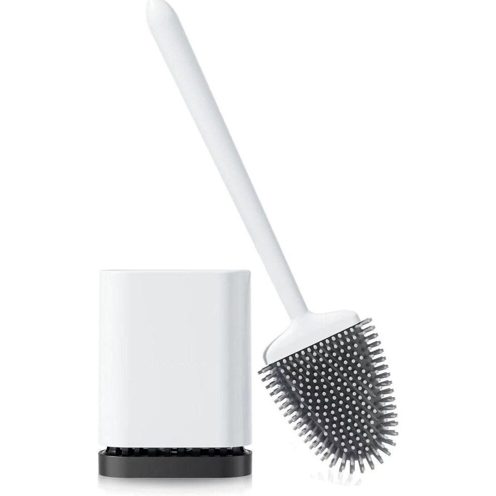 Toilet Brush, Deep Cleaner Silicone Toilet Brushes
