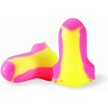 100 paires de bouchons d'oreille Lite enveloppés individuellement, polyuréthane