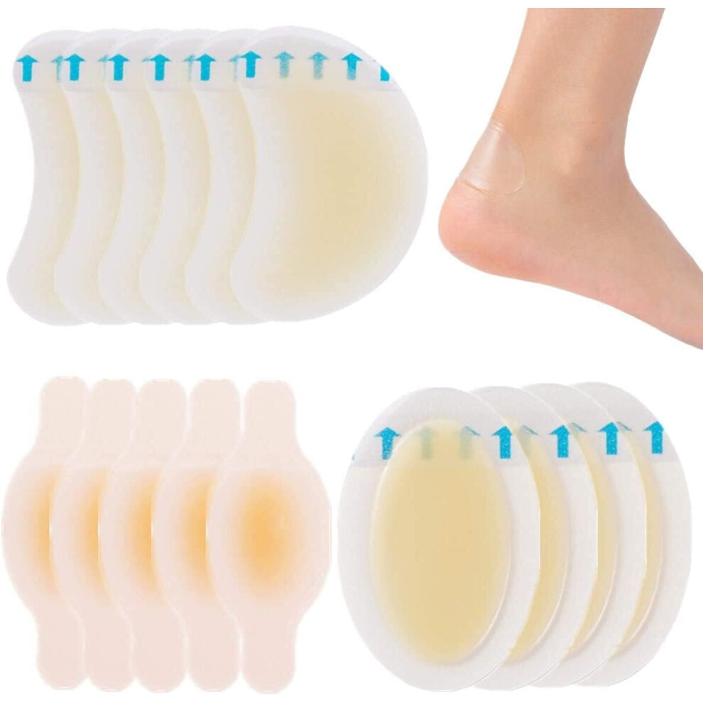 Etruston High Heel Anti-Wear Sticker, Sterile Hydrogel Blister Sticker