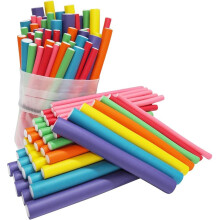 47pcs 7" Hair Rollers Curlers,Bendy Foam Curler Rollers Flexi Curling