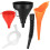 3 Pcs Right Angle Flexible Plastic Funnel Set 1