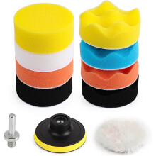 3Inch Boor Polijst Pads 11Pcs Auto Polijstmachines en Buffers Polijst Kit