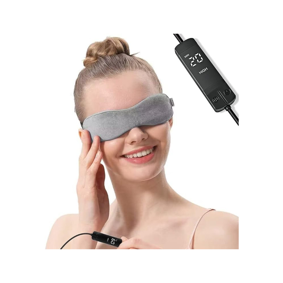 Radio heating eye mask 3 speed carbon fiber heating eye mask