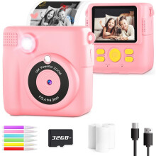 Kindercamera kan foto's en video's maken met thermische printcamera