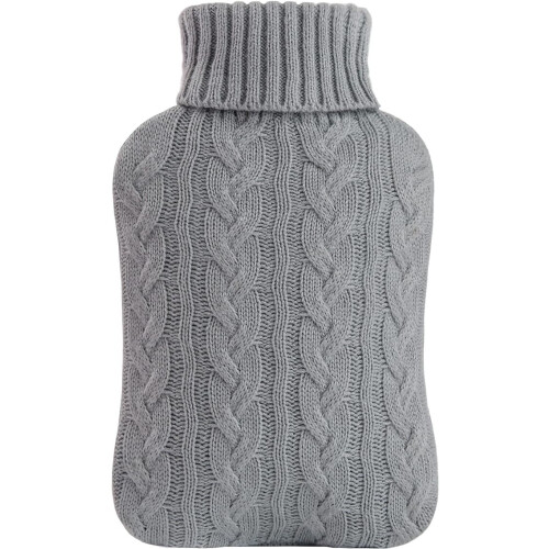 Wärmflasche mit gestricktem Überzug, 2-Liter-Wärmesack