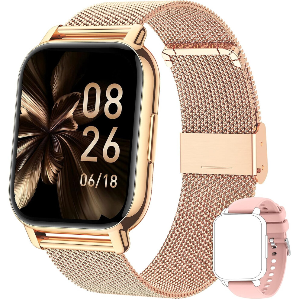 Etruston Smart Watch To Receive/Make Calls, Blood Pressure, Sleep Monitor