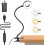 LED-klemlamp 3-tonig licht dimmen USB-klemspot 1