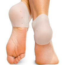 Silikon-Fersenschützer für Schuhe - 2 Paar Gel-Fersenschalen für mehr Komfort