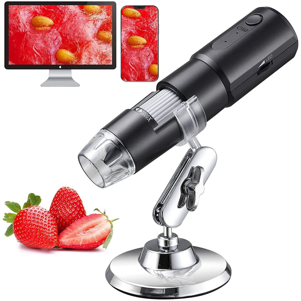 Microscope numérique sans fil Microscope électronique de laboratoire portable USB