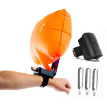 Zwemmen Anti-verdrink Armband, Opblaasbare Gaszak met 3 Patronen