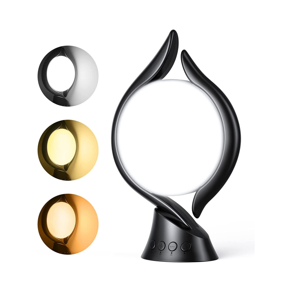 Light Therapy Lamp, UV-Free 10000 Lux Therapy Light, LED Happy Mood Lamp-image-OPC-PFZS97W-NEW