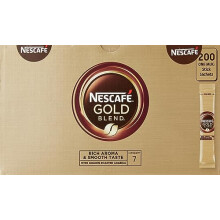 NESCAFE Gold Blend Instant Coffee Sachets - 200 x 1.8g Sticks