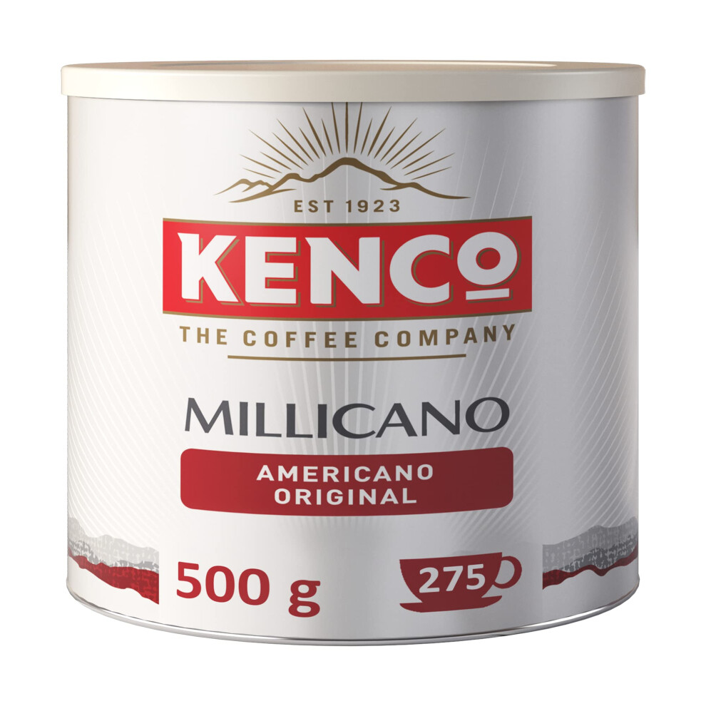 Kenco Millicano Americano Instant Coffee - 1 X 500g Tin