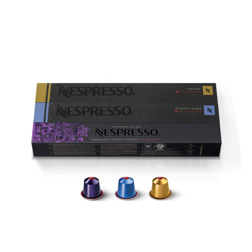 Nespresso Nespresso Decaffeinato Variety, 30 Capsules