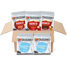Tassimo Kenco Americano & Milk Creamer Variety Pack