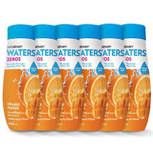 SodaStream Flavours Orange & Mango Zero Mix, Diet Fizzy Drink Maker Concentrate, Aspartame Free SodaStream Syrup, Sparkling Water Flavouring, Fizzy