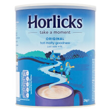 Horlicks Original Malted Milk 2kg (Pack of 1) - Just add milk, The Original Malted Drink. High in Calcium, Zinc, Vitamin C, Vitamin D & Vitamin B12.