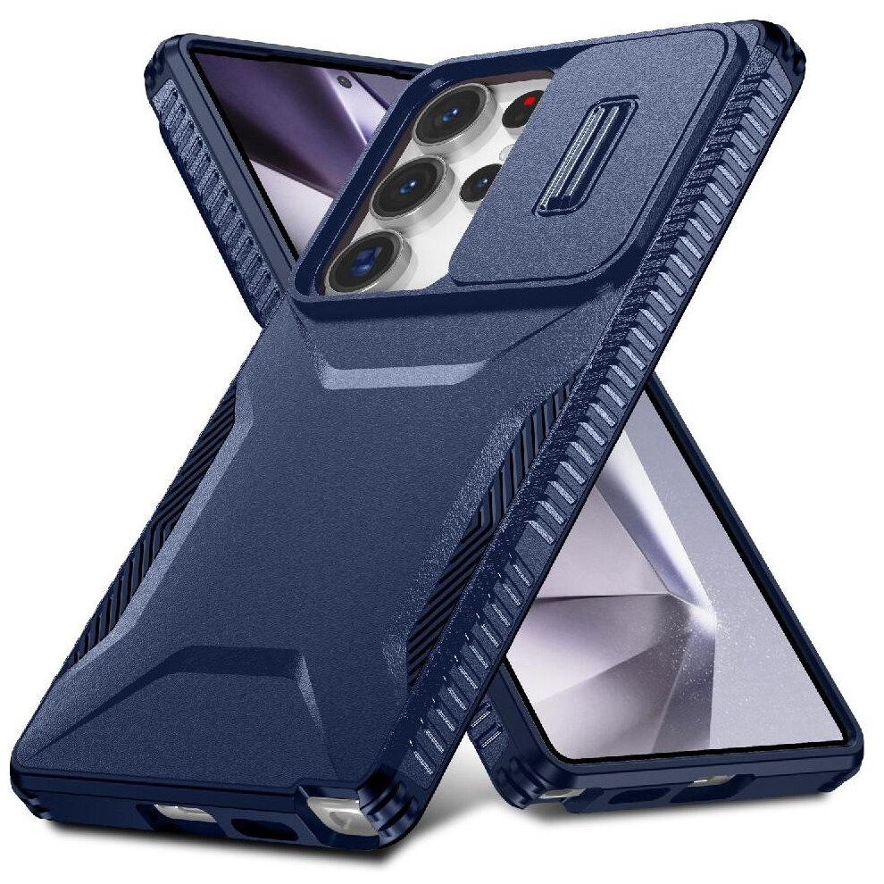 (Blue) Case For Samsung Galaxy S25 Ultra Lightweight Shockproof Lens Protection Blue 764549388684