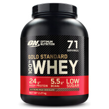 Optimum Nutrition Gold Standard Whey Muscle Building and Recovery Protein Powder With Naturally Occurring Glutamine and Amino Acids, Extreme Milk