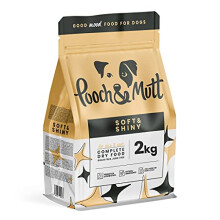 Pooch & Mutt - Soft & Shiny, Complete Dry Dog Food (Grain Free), Herring and Linseed, 2kg