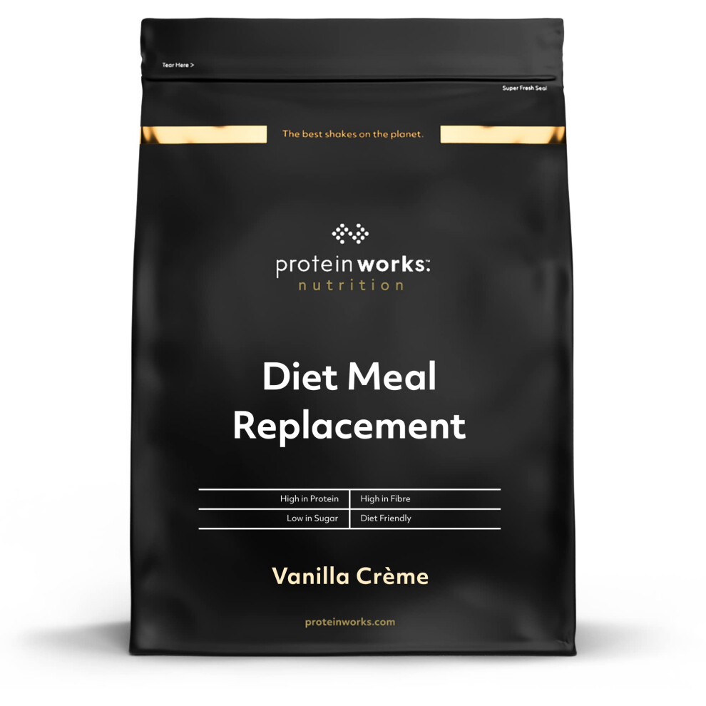Protein Works - Diet Meal Replacement, Nutrient Dense Complete Meal, Immunity Boosting Vitamins, Affordable, Healthy And Quick, 14 Meals, Vanilla