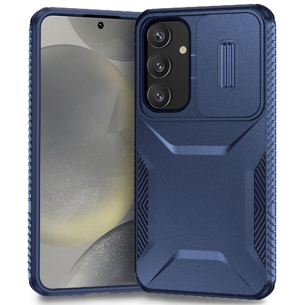 (Blue) Case For Samsung Galaxy S25 5G Lightweight Lens Protection Shockproof Blue 764549388967