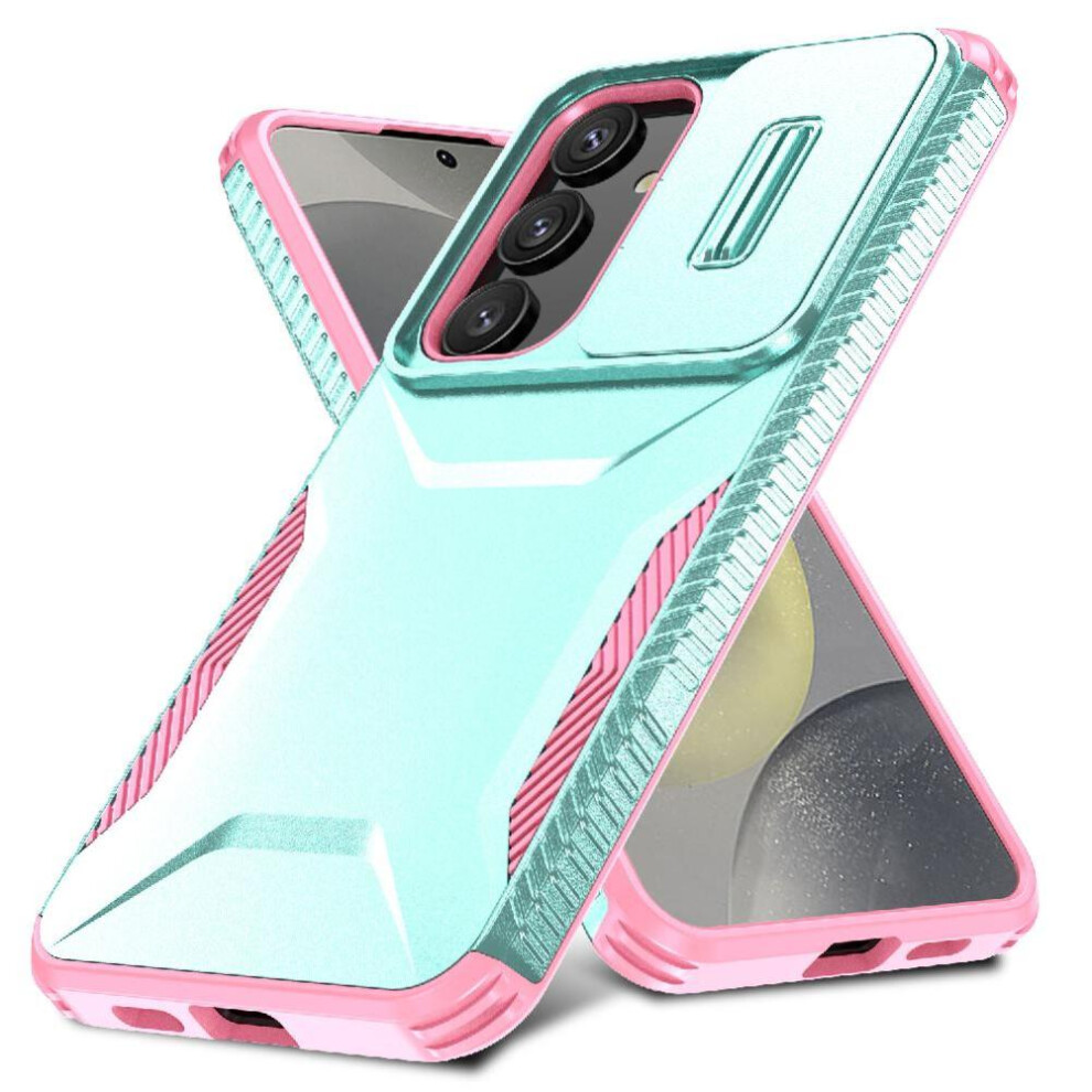 (Green) Case For Samsung Galaxy S25 5G Lightweight Lens Protection Shockproof Green 764549388905