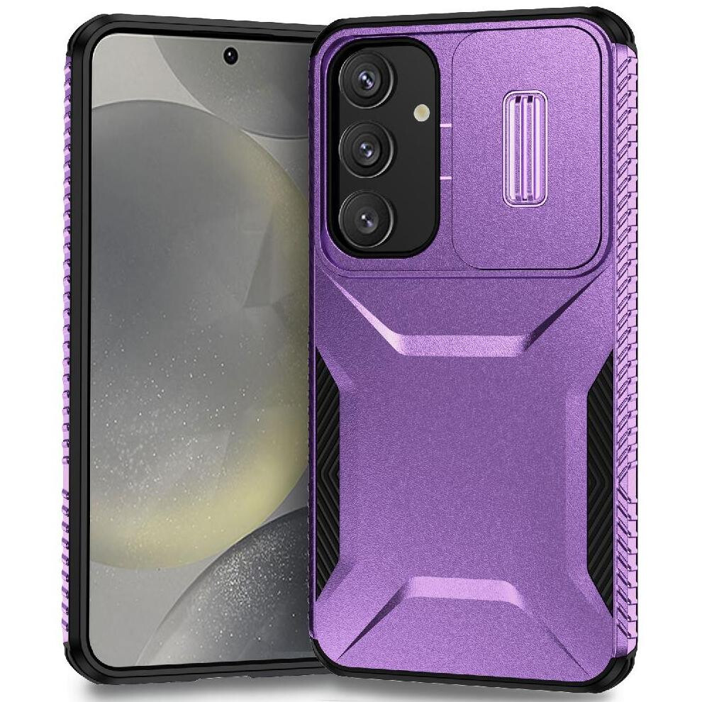 (Purple) Case For Samsung Galaxy S25 5G Lightweight Lens Protection Shockproof Purple 764549388974