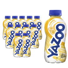 YAZOO Banana Milkshake Milk Drink, High In Protein & Calcium, 300 ml (Pack of 12)