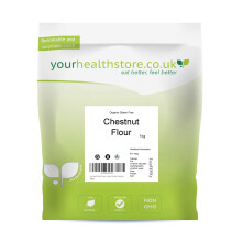yourhealthstore? Premium Gluten Free Chestnut Flour 1kg from Italy Using The Highest Grade Chestnuts