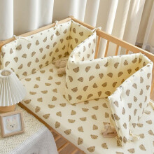 (60cm, B) Cot Bumper Breathable Crib Bumper Baby Cot Liners Cot Bumpers For Cot Bed Padded Cot Bumper Cotbed Bumper For One Side Baby Cot Bumpers