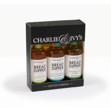 Charlie & Ivy's Mini Bread Dipper Pack - 3 x 100ml - British Bread Dipping Oils - Great to dip, dress and drizzle