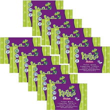 Kandoo Melon Sensitive Wipes | 12 Packs of 60 Wipes (12x60) | Total 720 Wipes