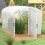 Outsunny Outsunny 3 x 2 x 2m Polytunnel Greenhouse with Door, Galvanised Steel Frame 1