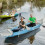 Outsunny Outsunny Inflatable Kayak Two-Person Inflatable Boat w/ Air Pump, Blue 1