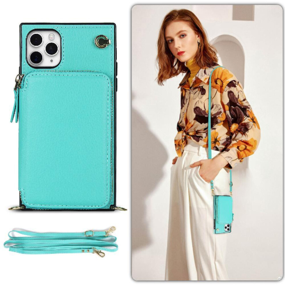 (Blue) Case For Iphone 11 Pro Leather Shockproof Pocket Wallet Blue 764549399567