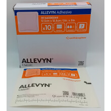 Allevyn Adhesive 12.5cm x 12.5cm Box of 10 - REF: 66000044